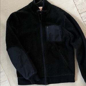 J. Crew Black Fleece Jacket